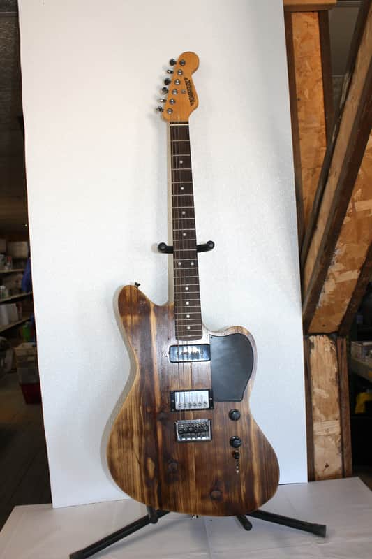 Roadhouse Guitar Works Custom Electric Guitar Dark Varnish 6 String image 1