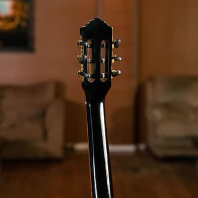 Ortega R221BK-3/4 Family Series Spruce Top Mahogany Neck 3/4-Size Nylon 6-String Classical Acoustic Guitar w/Gig Bag image 16