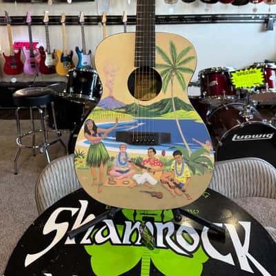 Martin Limited Edition 2002 Hawaiian Auditorium #51 of 500 W/Hardshell Case image 3