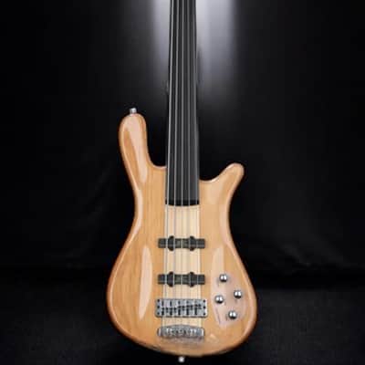 Warwick RockBass Streamer NT I, 5-String, Fretless - Natural Transparent High Polish image 2