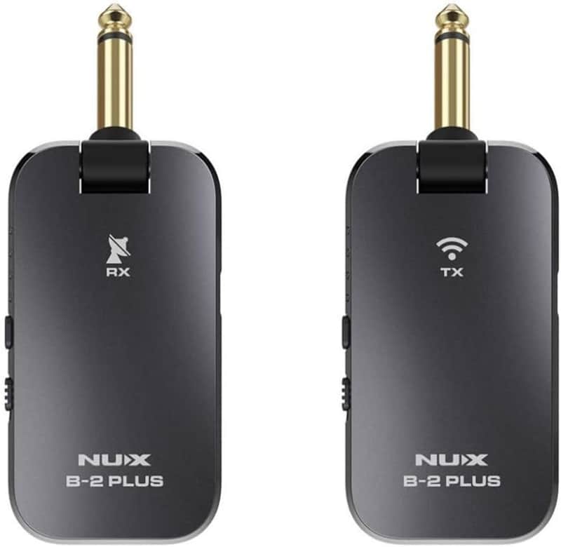 NuX B-2 PLUS Wireless Guitar System 2.4GHz Microphone with 60-Feet Line-of-Sight image 1