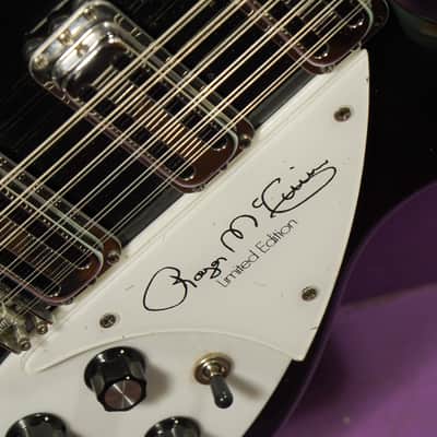 1989 Rickenbacker 370/12RM Roger McGuinn Semihollow Electric 12-String Guitar (VIDEO! Fresh Work, Ready to Go, w/Pedal) image 7