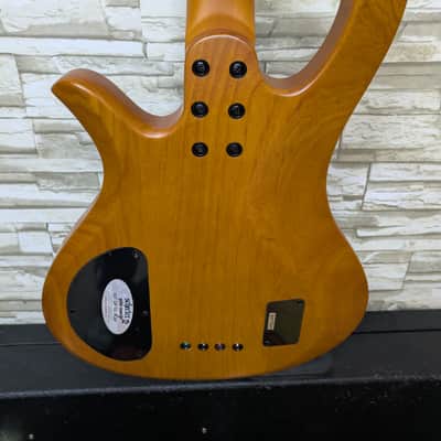 Schecter Riot-4 Session 4-String Active Bass 2023 - Aged Natural Satin image 9