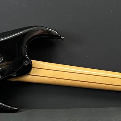 PBC Dave Bunker GTB 355 Left Handed 5-String Active Headless Bass - Trans Black image 13