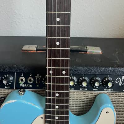Guitar Mill - MJT Telecaster - Sonic Blue Nitro image 13