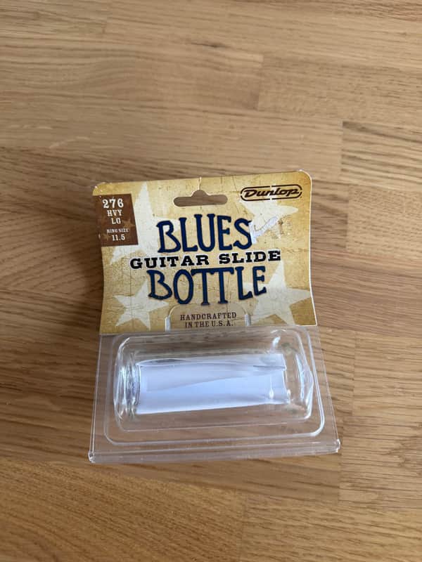 Dunlop Blues Bottle Guitar Slide 276 Heavy Large (11.5) – Glass – New/Unused image 1