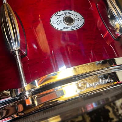 Slingerland 6.5" x 14" Studio King Snare Drum - Royal Crimson Lacquer image 2