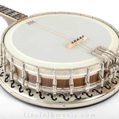 1995 SCHNOOR "BELL" ARCHTOP TENOR BANJO image 11