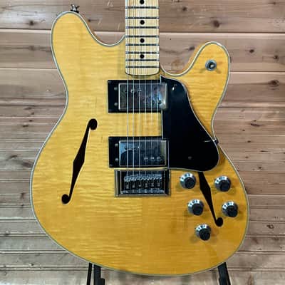 Fender 1974 Starcaster Electric Guitar USED - Natural image 1