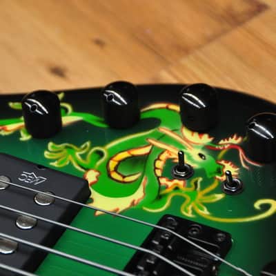 Warwick Corvette $$ SE Green Dragon 5 image 9