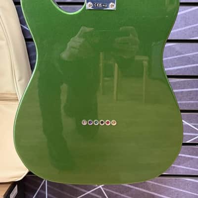 Fender Player II Modified Telecaster Electric Guitar Harvest Green Metallic B Stock image 5