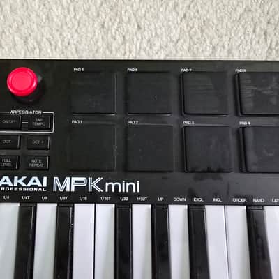 Akai MPK Mini MKIII 25-Key MIDI Controller 2020 - Present - Red with Black Keys image 3
