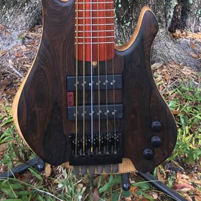 Tom Clement Phoenix Headless Bass, 6 strings 32” 2019 Natural image 1