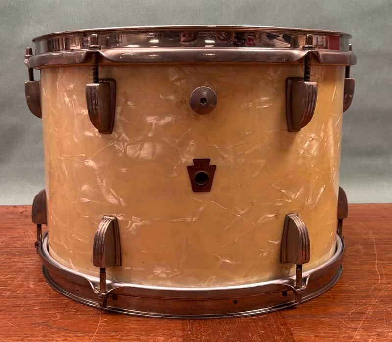 WFL Ludwig 9”x13” Rack Tom 1948-1952 - White Marine Pearl WMP image 1
