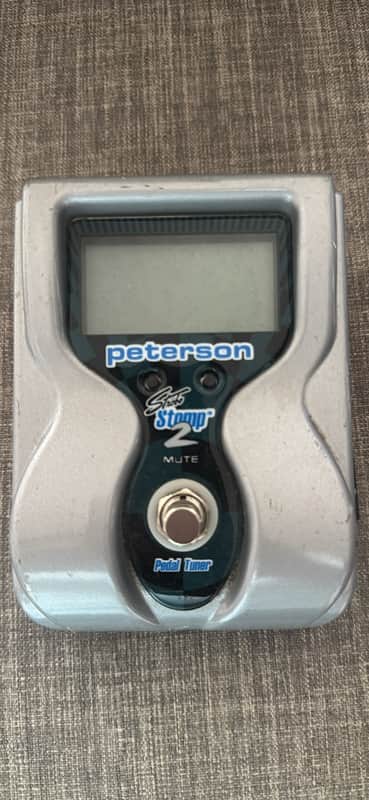 Peterson VS-S StroboStomp Pedal Tuner 2000s - Blue image 1