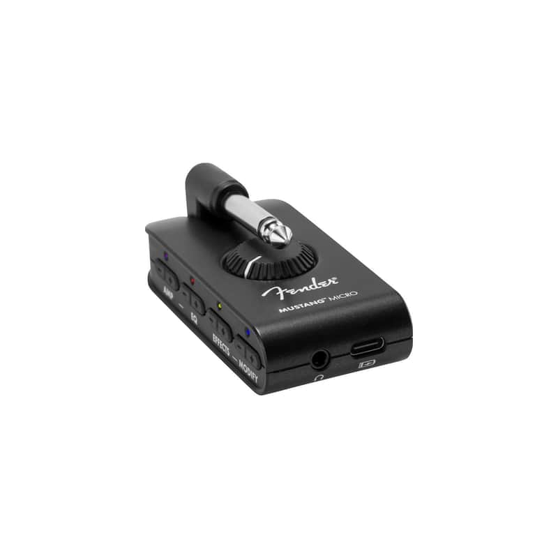 Fender Mustang Micro Guitar Headphone Amp 2021 - Present - Black image 1