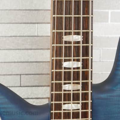 Spector Euro 5 LX Left Handed - Black & Blue Matte image 3