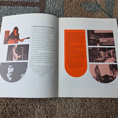 Vintage 1972 Altec Musicial Sound Equipment Catalog! Rare, Original Case Candy, Paperwork! image 2
