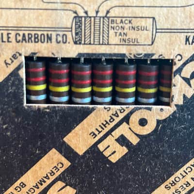 NOS Stackpole Carbon Comp Resistors, WIMA Capacitors & Pilot Lights – 1979/80 USA image 5