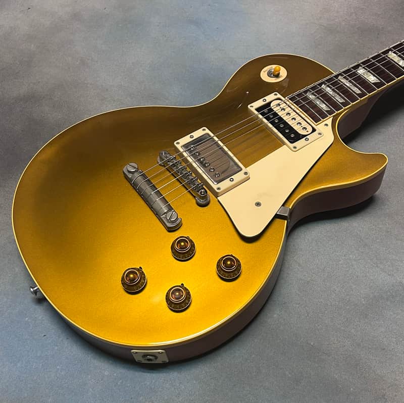 1996 Gibson Custom Shop LPR-7 1957 Les Paul Standard Reissue Goldtop w/OHSC image 1