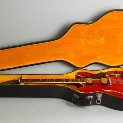 Gibson  Trini Lopez Standard Semi-Hollow Body Electric Guitar (1967), ser. #330204, original black hard shell case. image 10