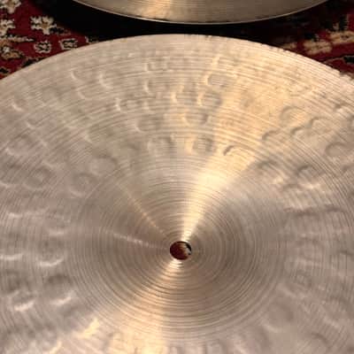 Meinl 14" Byzance Vintage Sand Hi-Hat (Pair) 2010 - Present - Sandblasted image 8