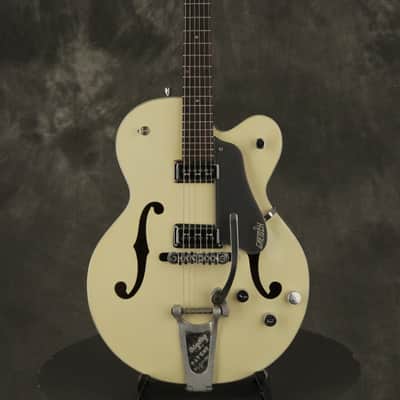 1958 Gretsch model 6187 Streamliner/Corvette added Dynasonic pickup LOTUS IVORY image 2