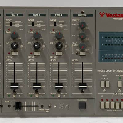 Vestax PMC 40 4-Channel Professional Mixing Controller | Reverb