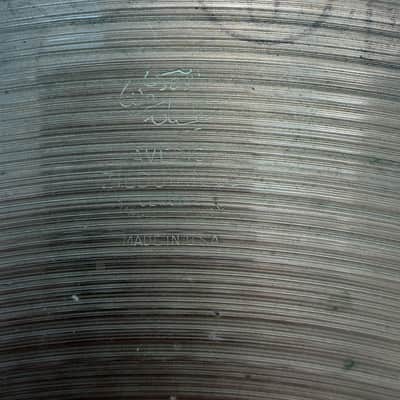 Zildjian Avedis 1970 22” Ride Heavy. Vintage image 4