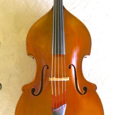 5-String E.M. Pöllmann “Emperor” Busseto Bass 2000 Spruce / Maple (So. CA area) image 8