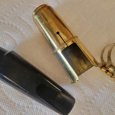 Geo. M. Bundy Hard Rubber Tenor Sax Mouthpiece image 2