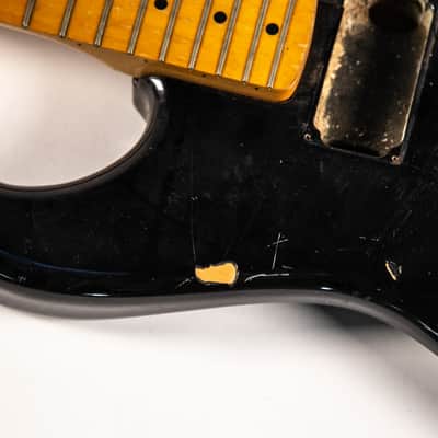 Ibanez Roadstar II Black Smashed & Gutted Guitar Body Owned by Sonic Youth image 9