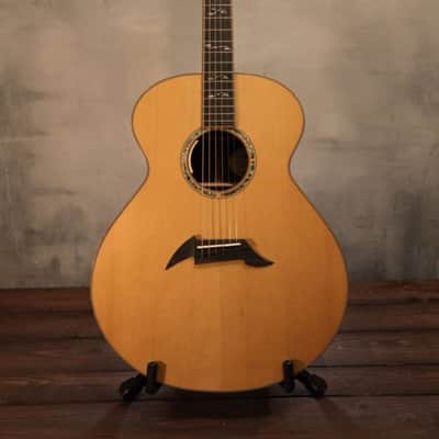 Breedlove Masterclass Jumbo Acoustic-Electric Guitar-SN7038-PLEK'd-Aeris Packaging image 1