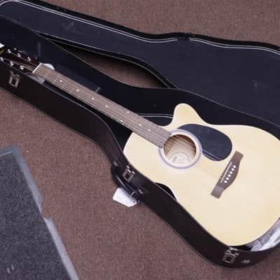 Fender FA-135CE acoustic electric Guitar - used - w/ case image 1