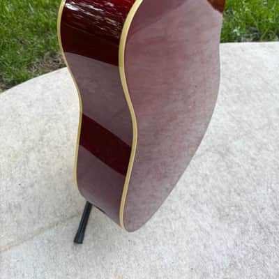 Epiphone Hummingbird 2008 - Cherry Sunburst image 10