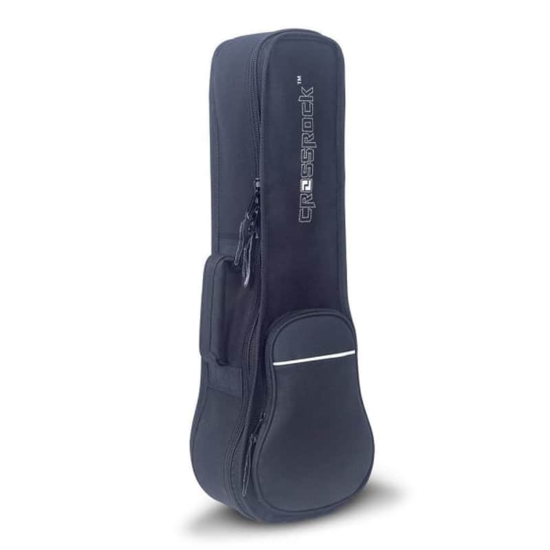 Crossrock Student Concert Ukulele Gig Bag - Black image 1