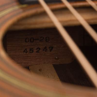 C. F. Martin  00-28 Flat Top Acoustic Guitar (1930), ser. #45247, black tolex hard shell case. image 12