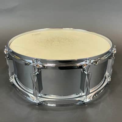 1970s Premier Chrome over Steel 8 Lug Snare Drum 5x14 image 4