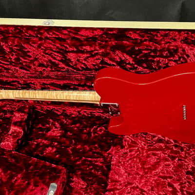 Fender Telecaster Custom Shop Dakota Red Custom Deluxe 5A Flame 2011 - Dakota Red image 16