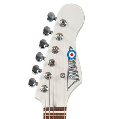 Rapier Deluxe Electric Guitar ~ Arctic White image 7
