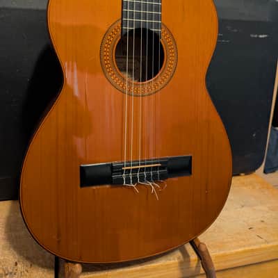 CBS MASTERWORKS Kazou Yairi MWG-Y1040 Acoustic Classical Flamenco Guitar 1970s Natural RARE image 3
