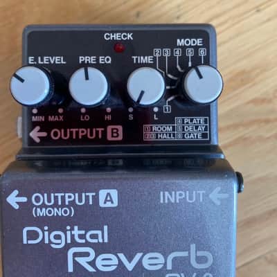 Boss RV-2 Digital Reverb (Dark Gray Label) 1987 - 1989 - Gray image 3