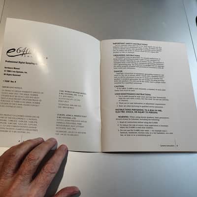 E-MU Systems E-6400 Owners Manual 1997 image 2