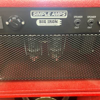 Simple Amps Big Iron 34A With Matching 212 Cabinet EXCELLENT CONDITION! image 8