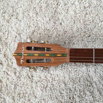 Vintage Chin Chin 4 string Banjo with Snake Skin Head image 3