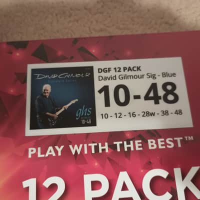 ghs strings David Gilmour Sig-Blue 12 pack image 2