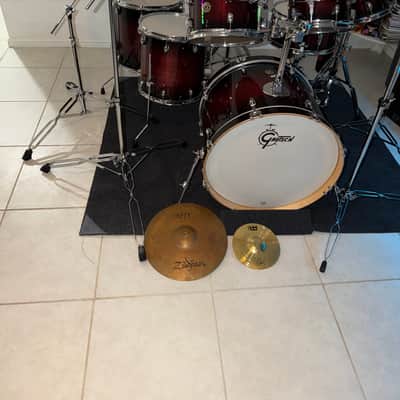 Gretsch 7 piece full kit Catalina Maple Deep Cherry finish 2026 - Deep Cherry image 13
