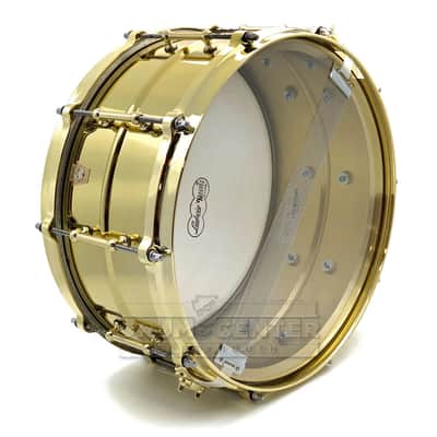 Ludwig Supraphonic "Brass Beauty" Snare Drum 14x6.5 - DCP Exclusive! image 4