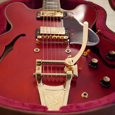 Epiphone "Inspired by Gibson Custom" '59 ES-355 With Bigsby 2025 - Present - Cherry Red Inspired by Noel Gallagher image 10