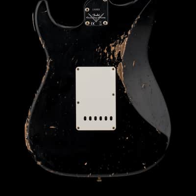 Fender Custom Shop Empire 59 Transition Stratocaster Heavy Relic - Faded Aged Black #19353 image 2